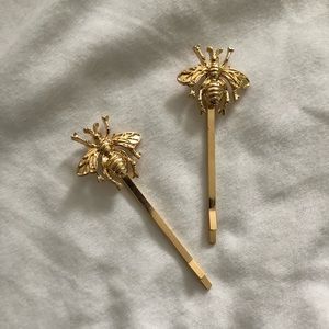 Bee Hair Clips